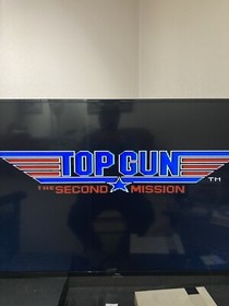 Top Gun: The Second Mission NES Nintendo carrito y cubierta solamente. Probado