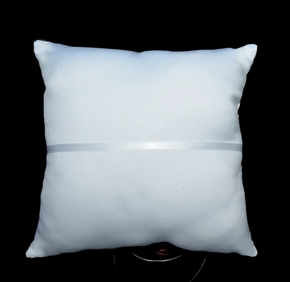 Ringkissen ivory für Eheringe Etui zum Brautkleid Kopfschmuck Stola Schleier neu - Bild 3 von 3