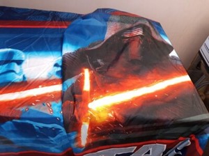 Lot of Two Star Wars Kylo Ren Force Awakens Shower Curtains