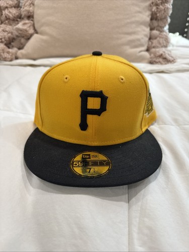 Pittsburgh Pirates Hat Cap New Era 59Fifty Fitted 7 1/4 MLB Baseball / Brand New