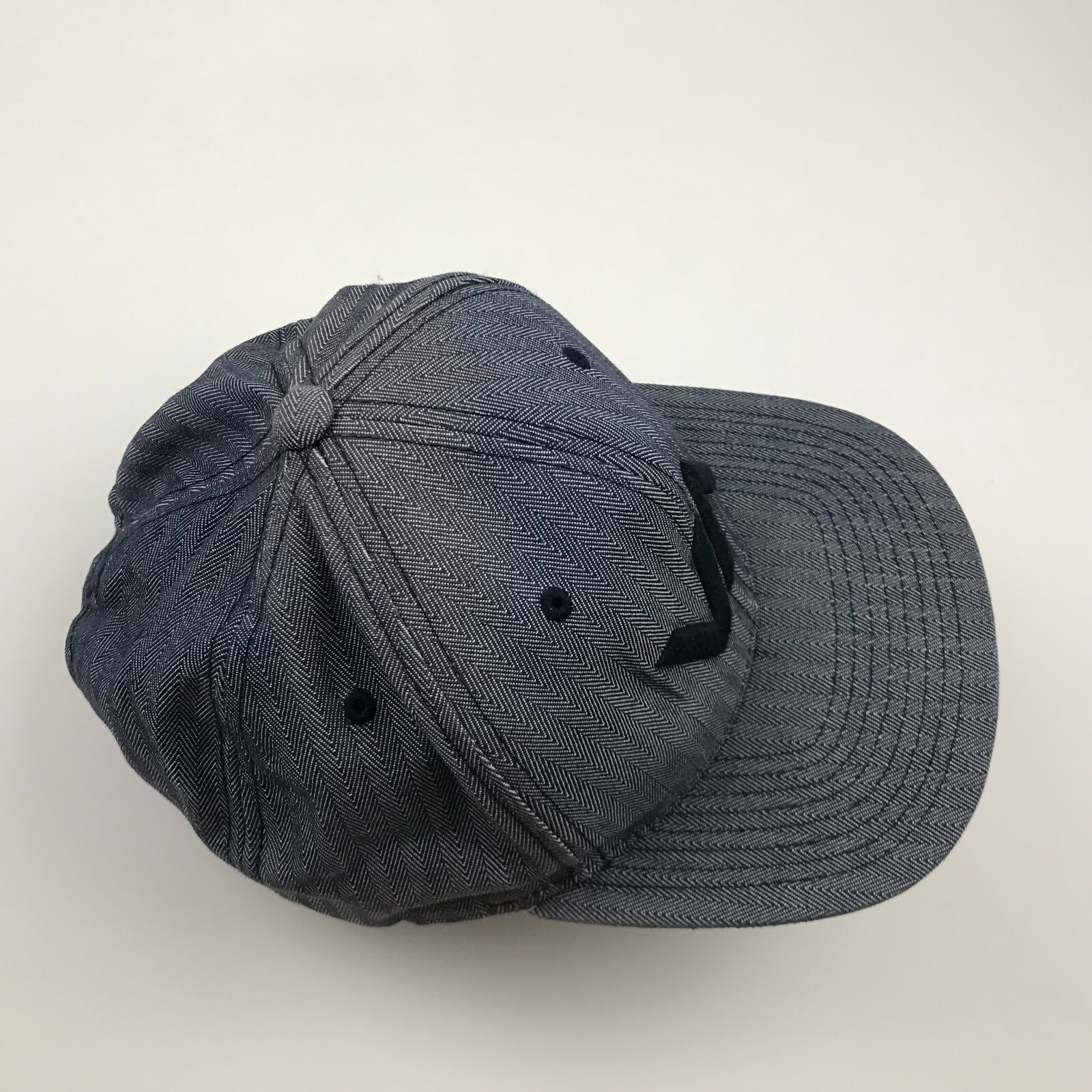 RVCA Hat Cap Snapback Blue White Adjustable Embro… - image 6