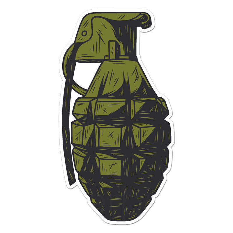 Military Grenade Sticker Decal | eBay