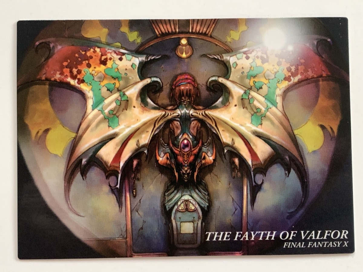 Final Fantasy Art Museum Trading Card no.436 Valefor The Fayth of