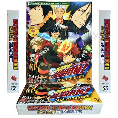 DVD Anime Katekyo Hitman REBORN! Complete Series (1-203 End) English Subtitle