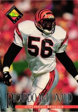 1994 Classic Pro Line Live - #302 Ricardo McDonald - Cincinnati Bengals