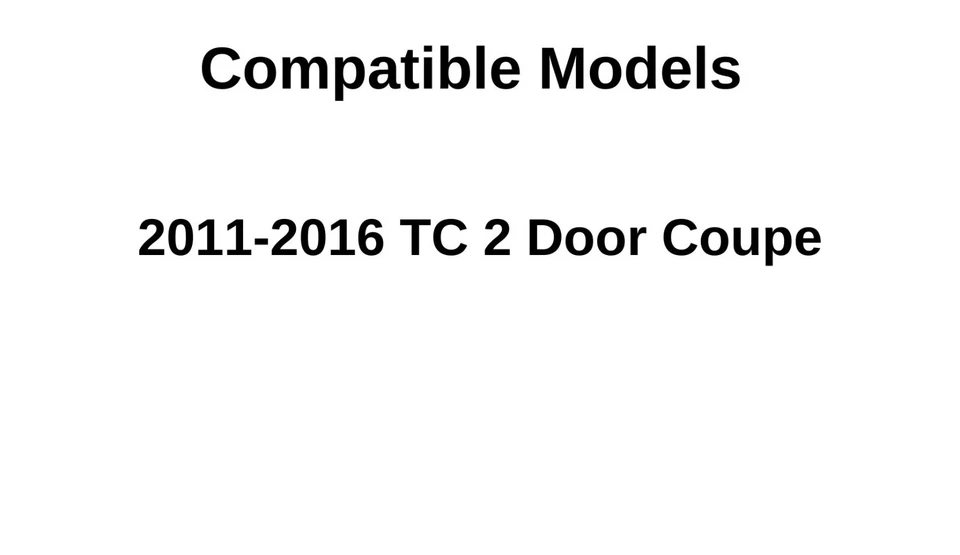 Fit 2011-2016 Scion TC 2 Door Coupe Driver Side Left Front Door Window Glass NEW Foto 3 de 4