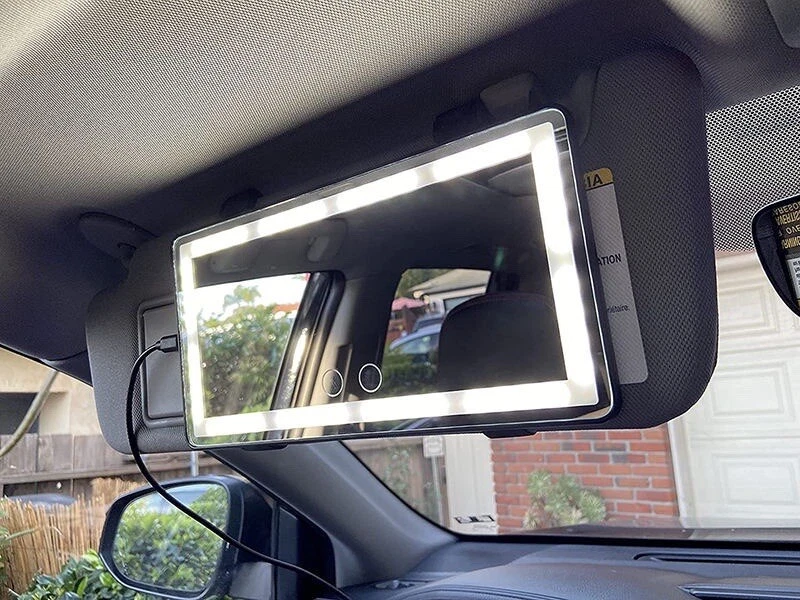 Vanity Divas Car Visor Makeup Mirror Car Visor Vanity Mirror