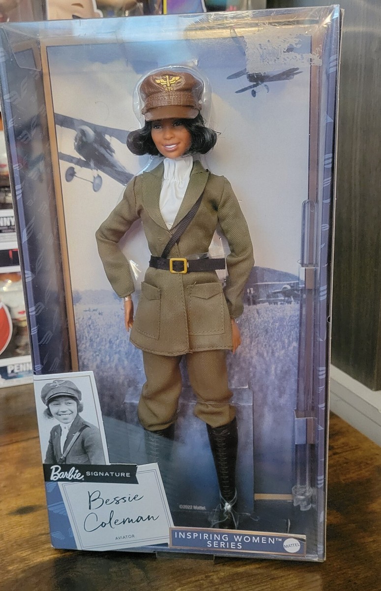 Mattel Barbie Inspiring Women Bessie Coleman Doll - ES