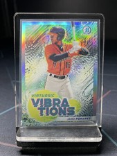 2022 Bowman Baseball Jairo Pomares Virtuosic Vibrations Insert #VV-18
