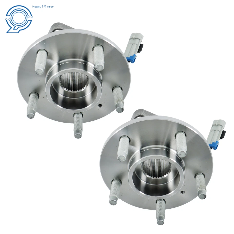 一对前轮轮毂轴承组件适用于雪佛兰 Impala Venture Pontiac Montana — 第 3/4 张图片