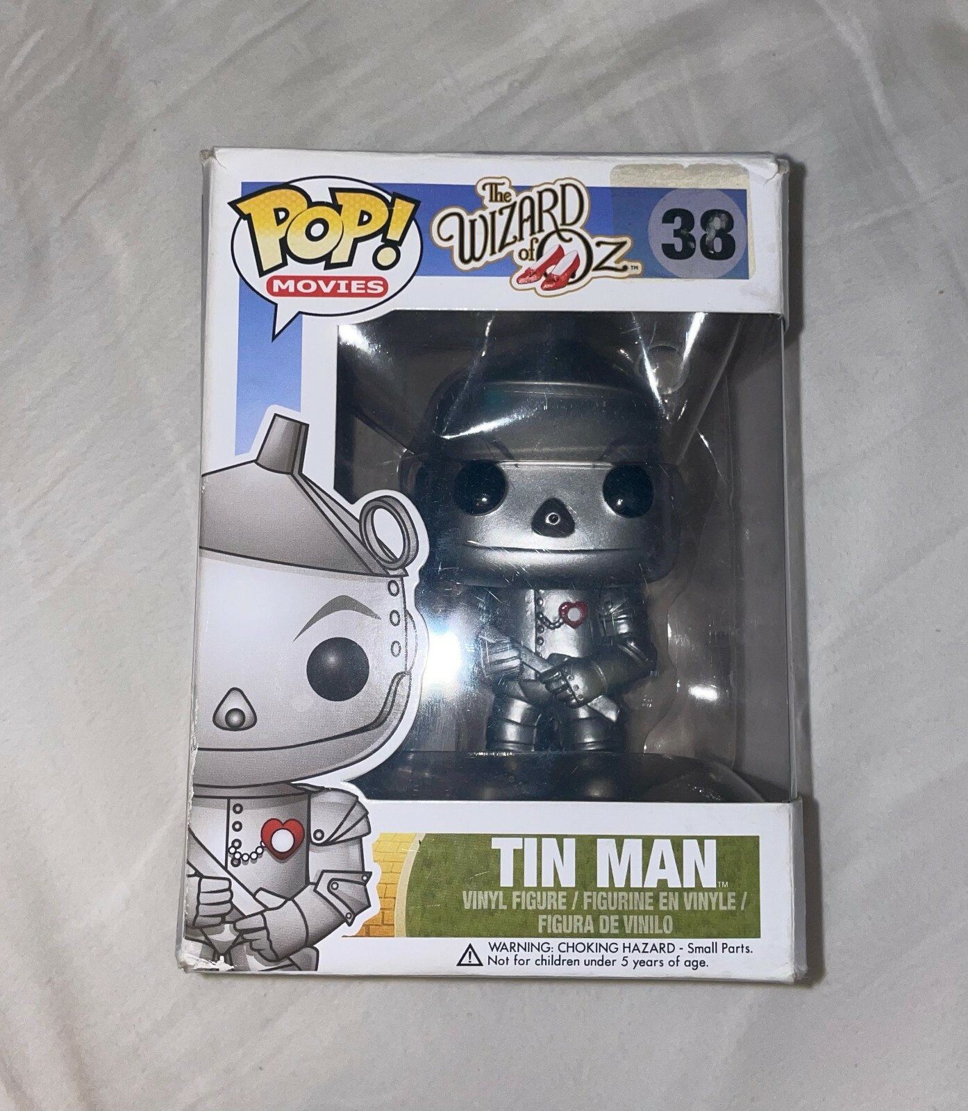 Tin Man #38 Funko Pop Vinyl Rare Vaulted Good Condition, Box Slightly Tarnished