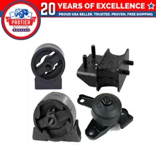 Fits 1989-1991 Toyota Camry 2.0L 2WD AUTO Trans Motor & Trans Mount 4PCS :