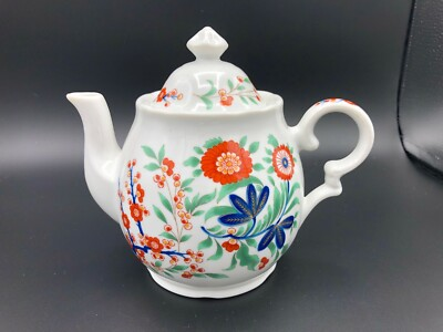#ad Smithsonian Collection Kakiemon Design Teapot 6 1 2quot; High 8quot; Widest w Handle $49.99