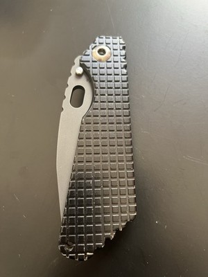 Strider SMF Tanto MEFP Pocket Knife CTS-204P Monkey Edge, Performance Pivot