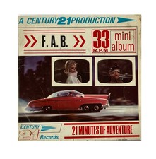 Vintage 1966 Gerry Anderson Century 21 Production - F.A.B FAB - 33RPM Mini Album