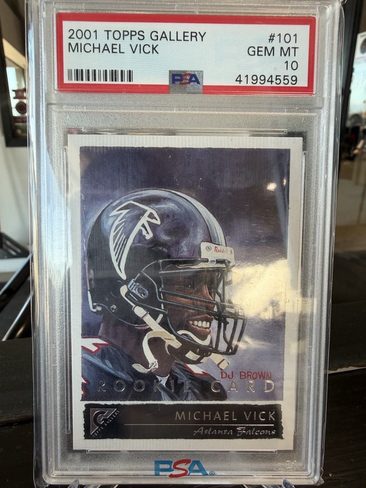 Michael Vick Topps Gallery #101 Base