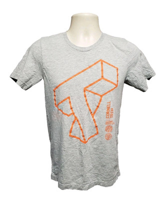 Cornell University Tech Home of the Jacobs Institute Womens Small Gray TShirt