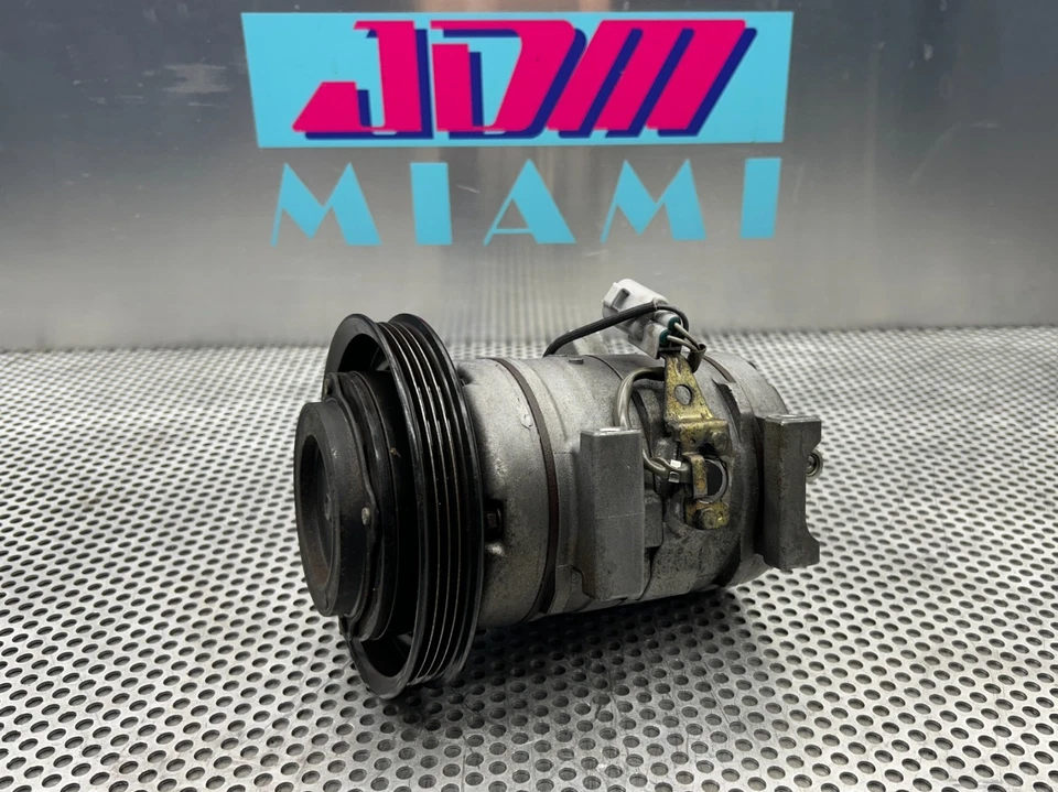 SXE10 1998-2005 TOYOTA ALTEZZA 3SGE VIGAS VVT-i compresor de aire acondicionado genuino OEM Foto 2 de 4