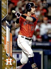 2020 Topps #686 Josh Reddick Gold Star