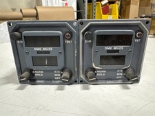 Lot of 2 Collins 339F-12B DME Indicator PN 622-2175-003, Read
