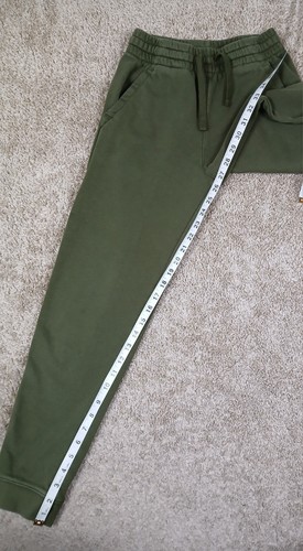 Nike Sportswear Fleece Jogger Boys Youth Large Green Sweatpant 22x26 Swoosh Logo - Picture 9 of 10