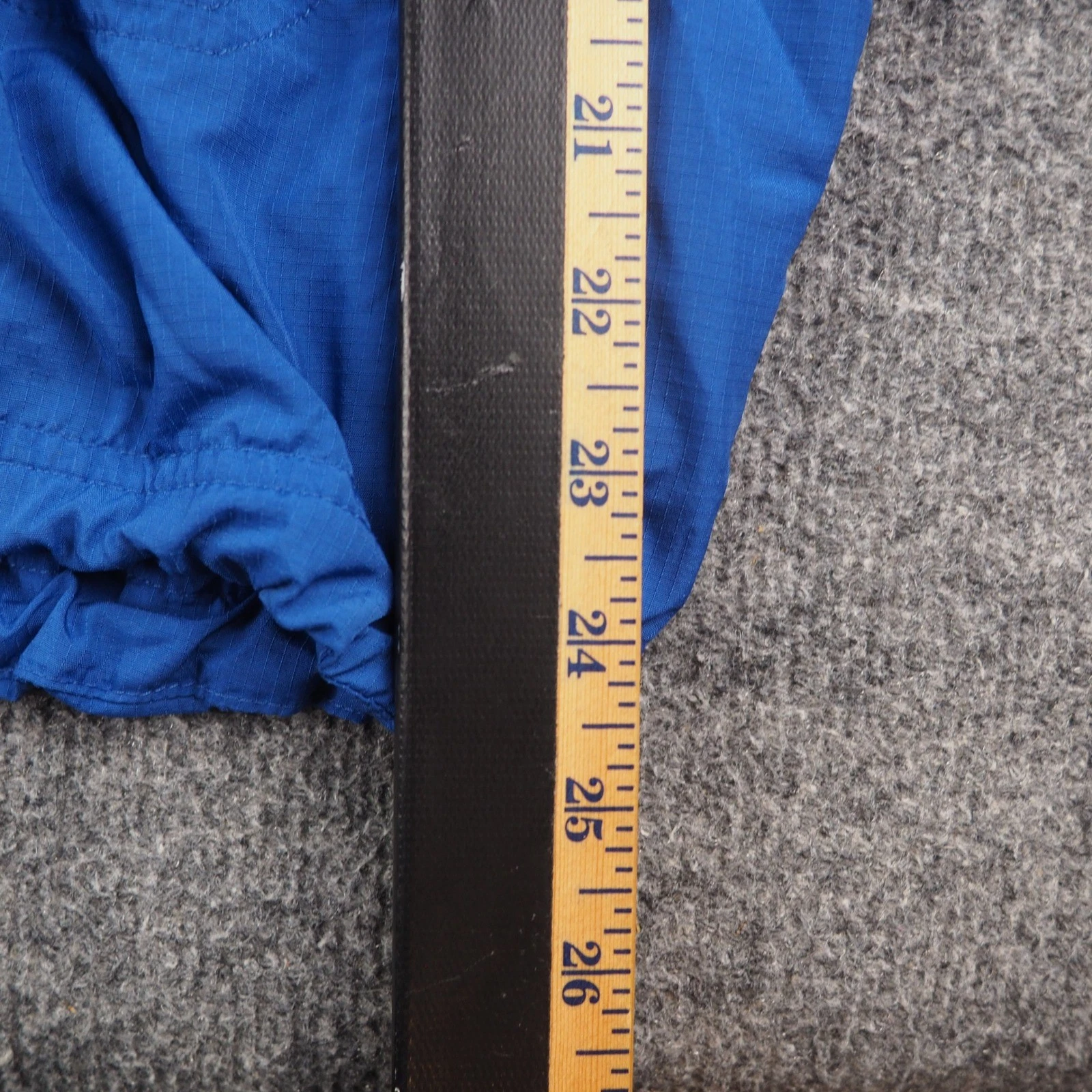 REI Windbreaker Jacket Mens Med Blue Ripstop Full Zip Gorpcore Outdoor Hiking - product detail image 5