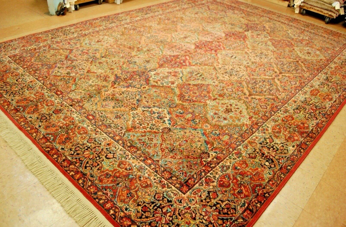 10x14 MultiPanel Karastan 717 Wool Area Rug Multi Color