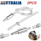 2 Pack Brake Bleeder HoseHydraulic Brake Bleed Hose One Way Check Valve Tube ...