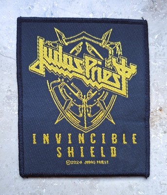 PATCH / AUFNÄHER -- JUDAS PRIEST - INVINCIBLE SHIELD -- HEAVY METAL