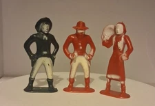 1951-56 Rel Western Figures All 3 Poses
