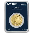 2018 Gold Britannia 1 oz — photo from another recent sale