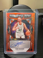 2024-25 Panini Obsidian - Galaxy Ink Sam Hauser, Sam Hauser #GI-SAM Electric...