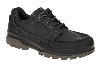 Ecco RUGGED TRACK Herrenschuhe - Halbschuhe schwarz NEU