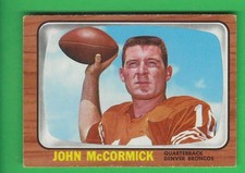 1966 Topps John McCormick #40 EXC