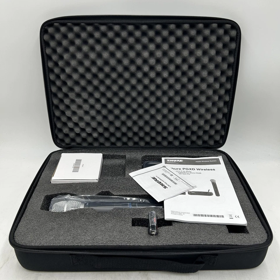 Shure PGXD24/SM86-X8 Digital Handheld Wireless System with SM58 Vocal Microphone - Image 3 of 4