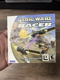 Star Wars: Episode I: Racer (Sega Dreamcast) CIB COMPLETE IN BOX TESTED WORKING 