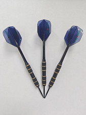 Lopudaas Steel Tip Darts Set, 22g Copper Barrel,Shaft with Translucent Flight