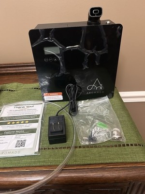 Aromadd 2025 Upgraded 3500 Sq.Ft Smart Scent Machine-HVAC System,Whole House Blk