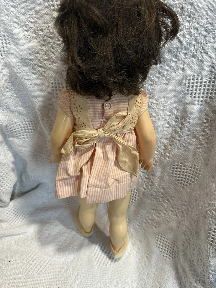 1961 Rare Brunette with Brown Eyes Chatty Cathy Doll With Pull String - Image 2 of 4