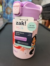Disney Princess 14 oz Stainless Steel Insulated Water Bottle- Zak Designs NEW 