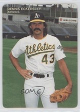 1990 Oakland Athletics Stadium Giveaway Dennis Eckersley #7 HOF 0a3