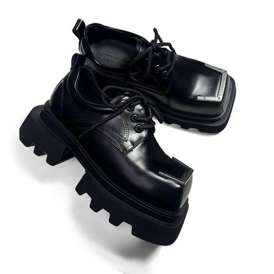 Luxury Brand Men's Fashion Casual Shoes Couple Style Sneakers Non-slip Leather