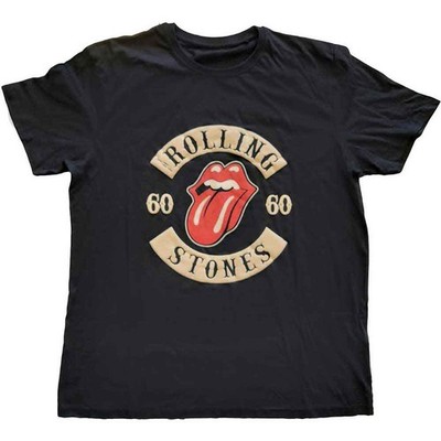 The Rolling Stones Sixty Biker Tongue offiziell Männer T-Shirt Herren