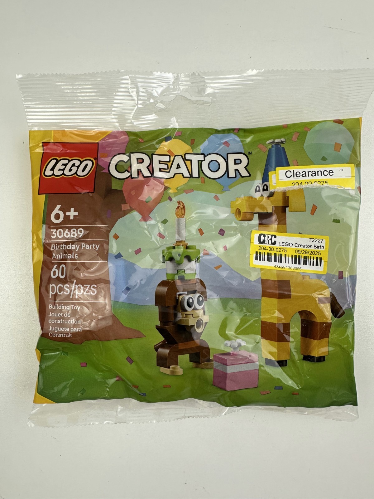 60 Pieces For Age 6+