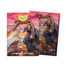 Dragon Shield 100 Art Sleeves - Bustine Protettive VALENTINE DRAGON 2023 Magic 