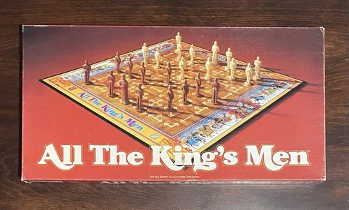 Vintage All The King's Men Board Game 1979 Parker Brothers - COMPLETE