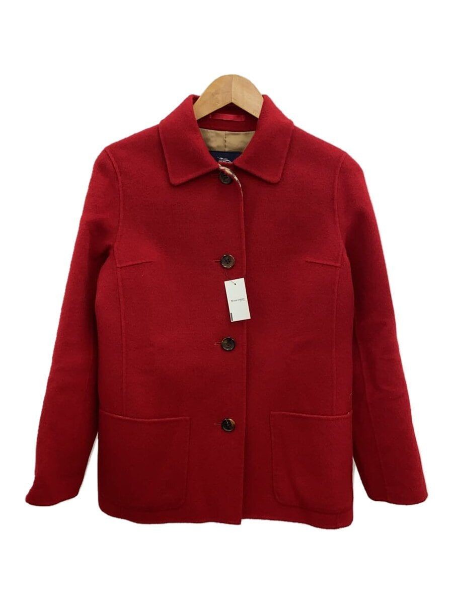 ALTRA Cappotto BURBERRY LONDON altro misto cashmere Nova check 36 lana rosso