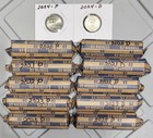 10 Solid Date Nickel Rolls P/D From 2020 To 2025 (No 2024 Rolls) — photo 1