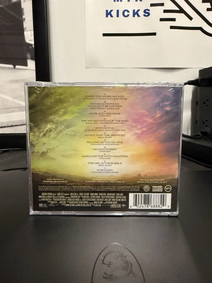 💚 Wicked: For Good  The Soundtrack CD (Signed) | In Hand | Ships Now 💚 - Image 2 of 3