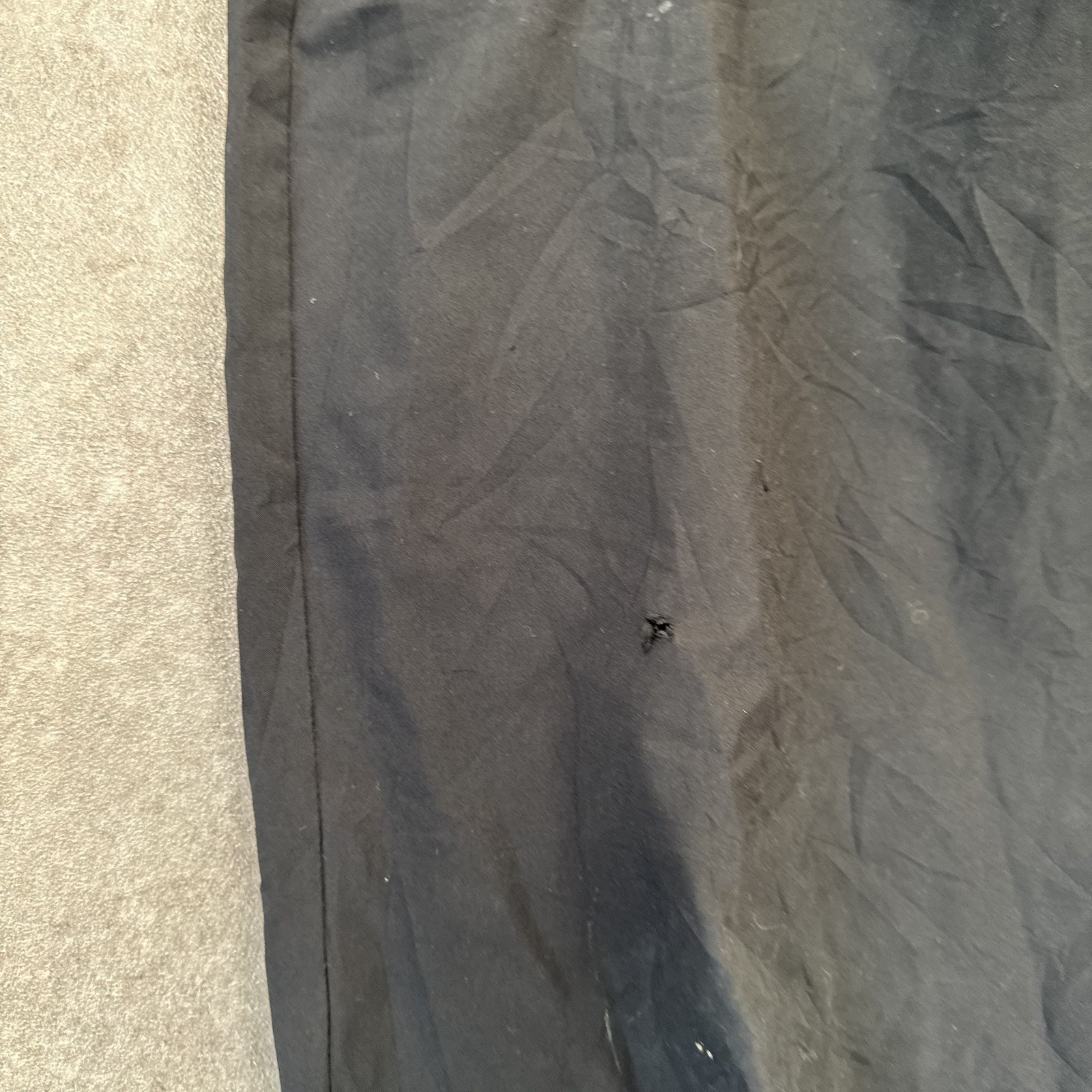 Adidas Track Pants Mens Medium Primegreen Straight Fit Sports Joggers Black thumbnail 6